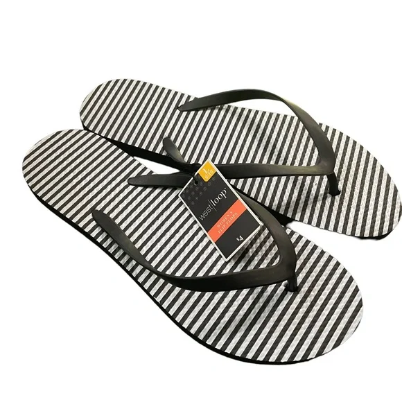 West Loop flip flops size 9-10 - Picture 1 of 5
